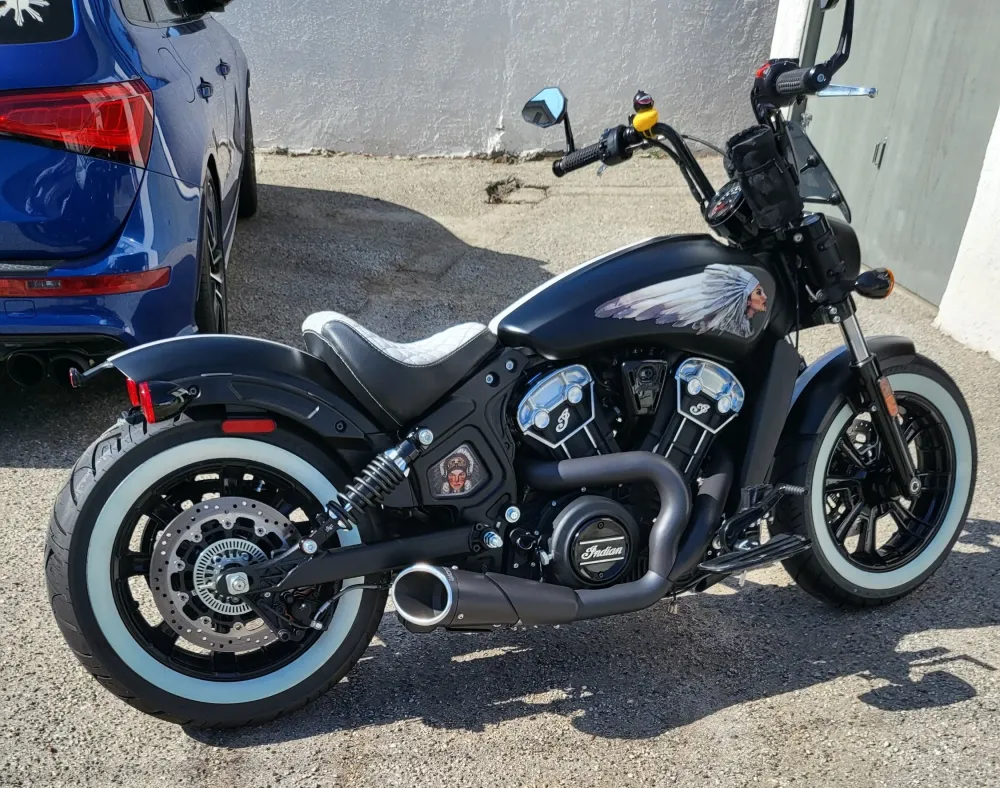 Inserción de marco medio Indian Scout - Warbonnet femenino 123 Color