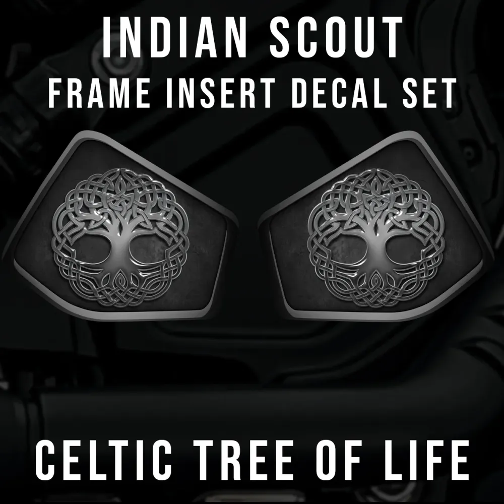 Inserto de marco medio Indian Scout - Árbol de la vida