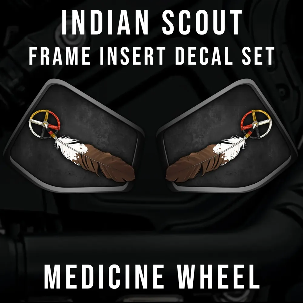 Inserto de marco medio Indian Scout - Rueda medicinal