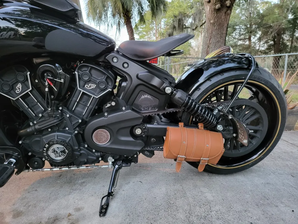 Inserto de marco medio Indian Scout - Skull Warbonnet V2