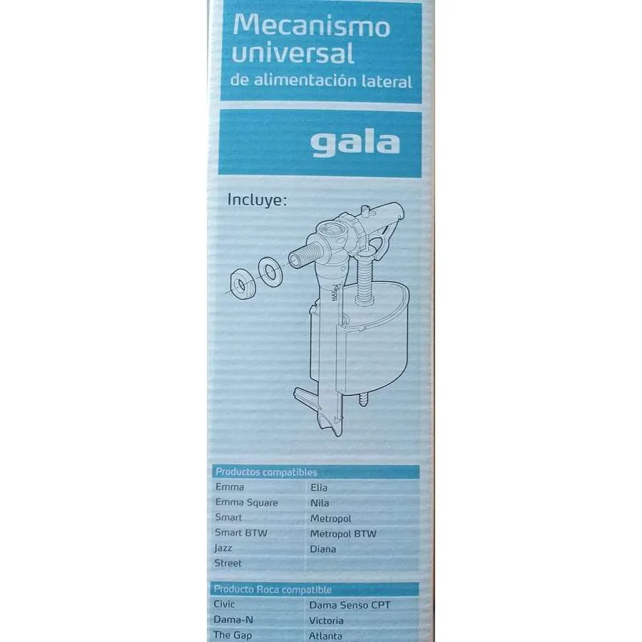 Mecanismo Wc De Alimentacion Lateral Gala