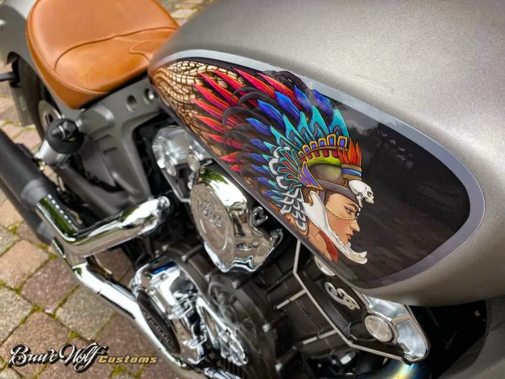 MesoDancer - Indian Scout - Color del tanque íntegro