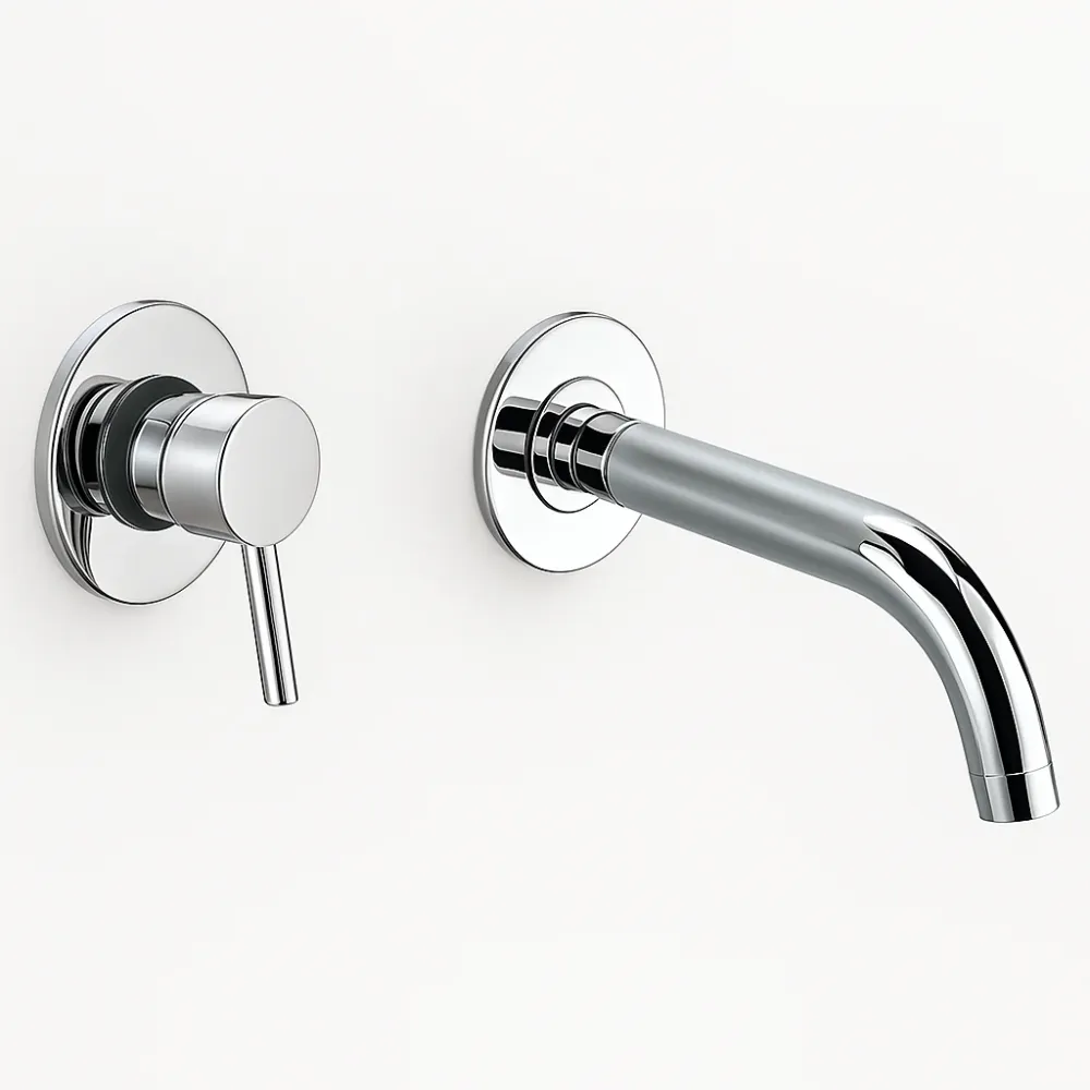 Monomando Para Lavabo Empotrable "Caiman Urban" Cromo