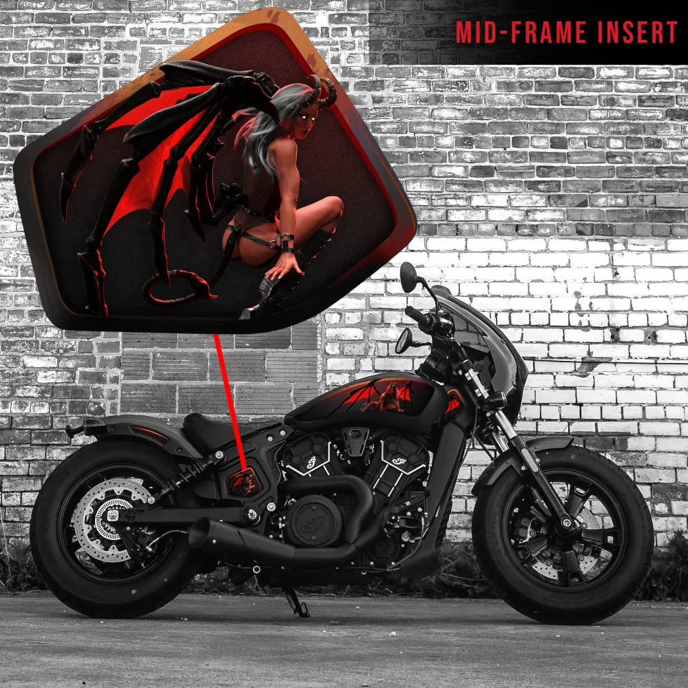 Morganna Demoness - Indian Scout - Juego de inserciones de marco