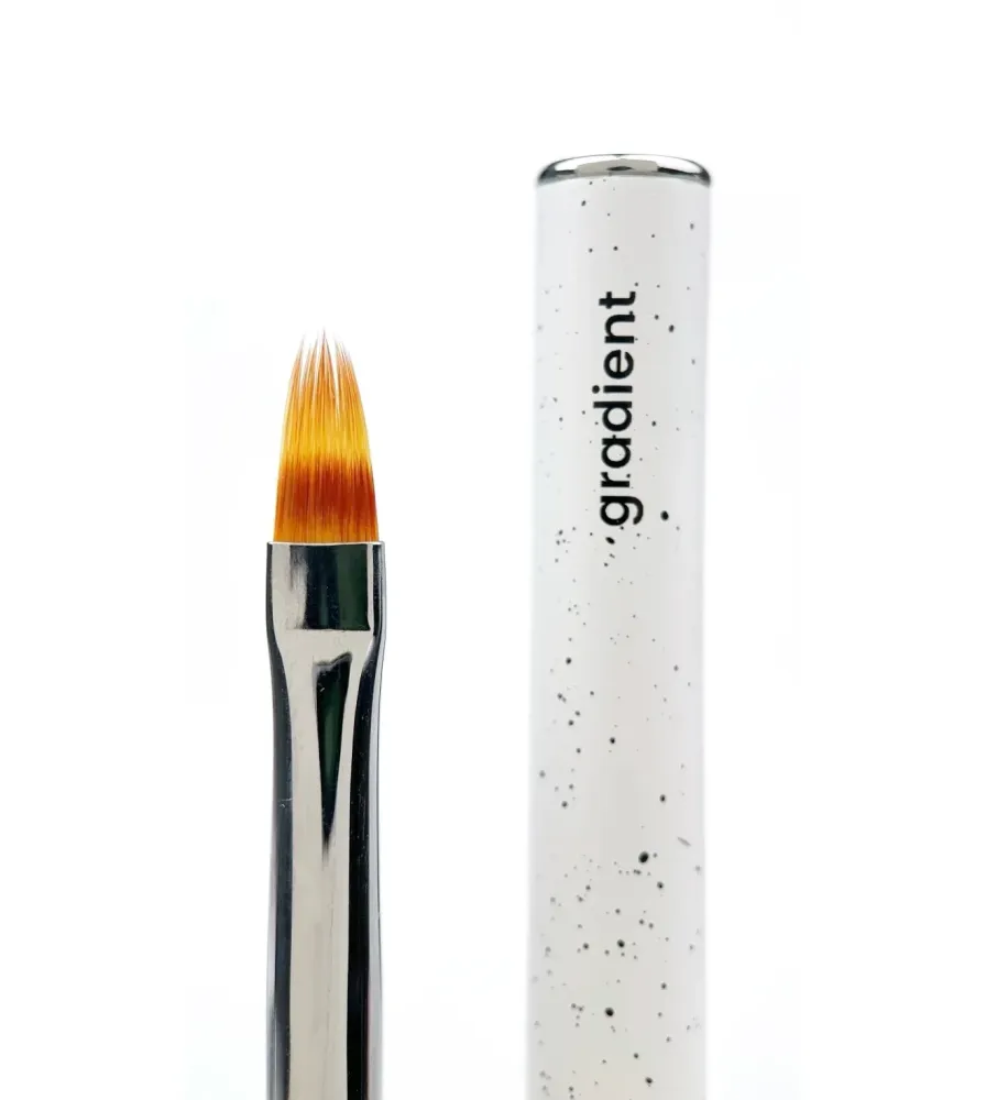 NAILSOFTHEDAY Brush Gradiente — pincel profesional metálico con tapa, diseñado para realizar degradados perfectos, 12 mm.