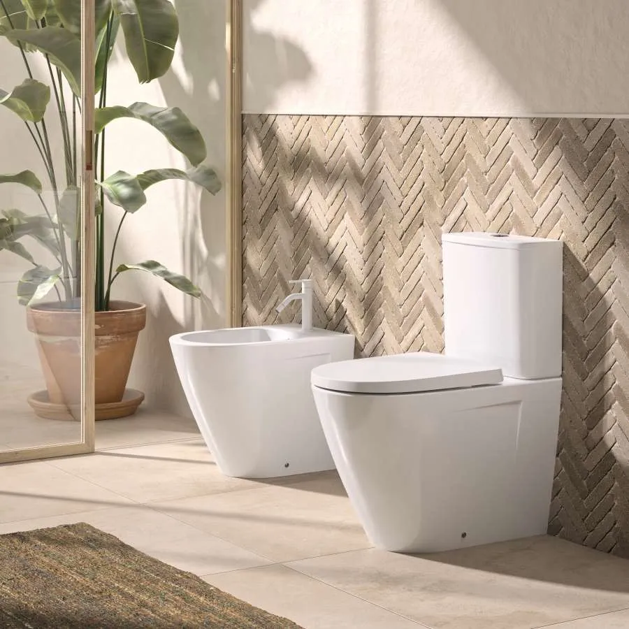 Pack Inodoro Total Munich Btw Dual para Baño Moderno