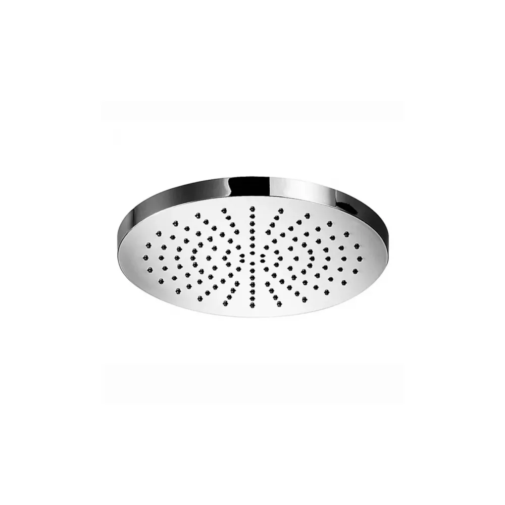 Soffione de ducha redondo anticalcáreo diámetro 20cm en ABS cromado serie Panda modelo ZSOF115CR Cromo Paffoni