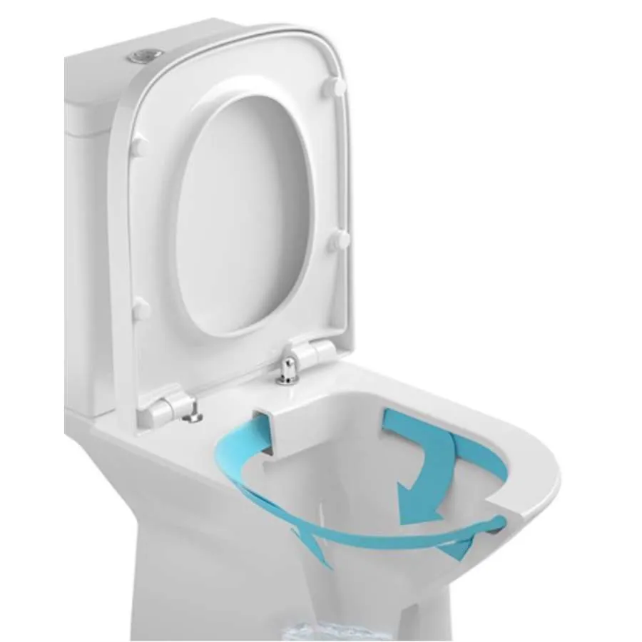 Tapa Wc Aris Caida Amortiguada Blanco