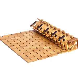 ALFOMBRA BAÑO BAMBÚ 60X40X0:5CM