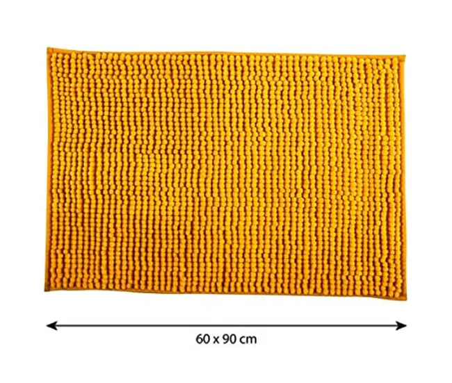 Alfrombra De Baño Oruga 40 X 60 Cm Safran con Base de Goma