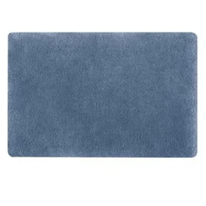Spirella Colección Refinado , Alfombrilla De Baño , 100% Poliéster Y Microfibra, Azul para Baño Seguro