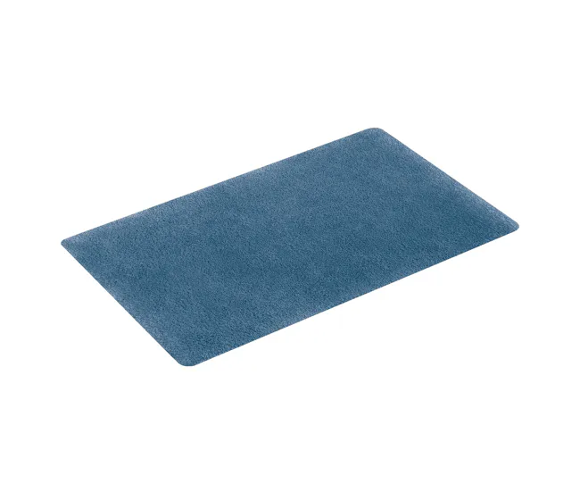 Spirella Colección Refinado , Alfombrilla De Baño , 100% Poliéster Y Microfibra, Azul para Baño Seguro