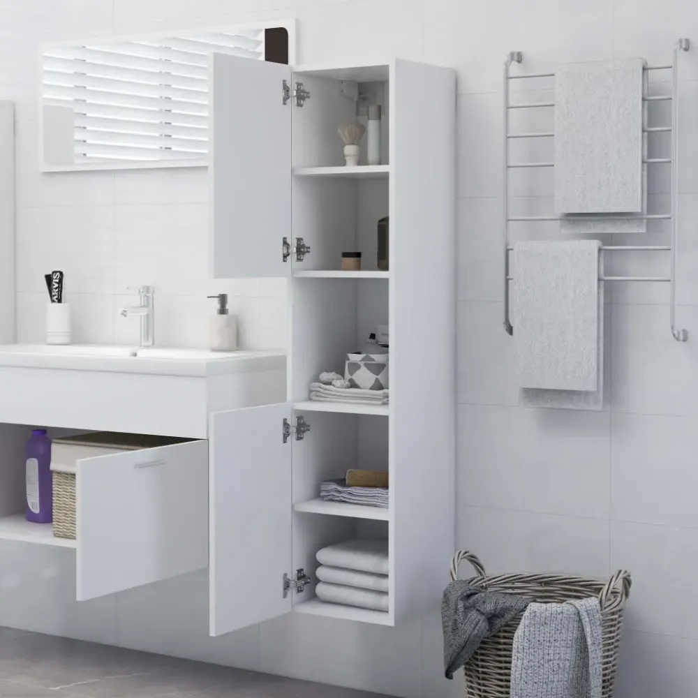 Armario alto de baño Ronda 2 puertas + 1 módulo 130x30x30 cm