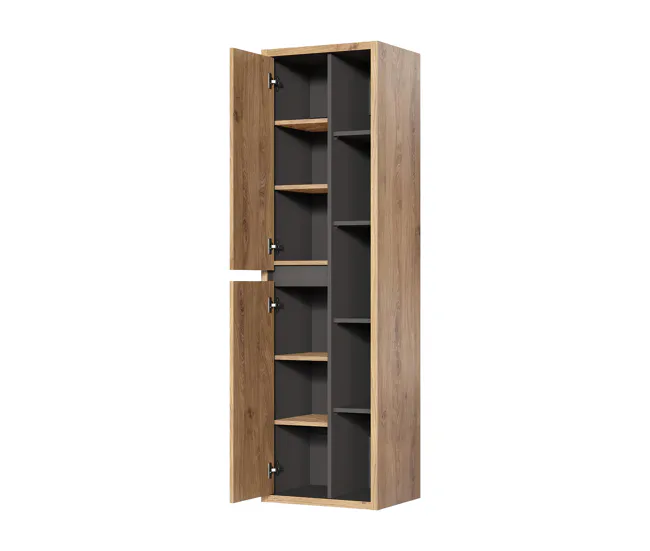Armario Alto DEVON HC50 2D 50x33x170 Beige