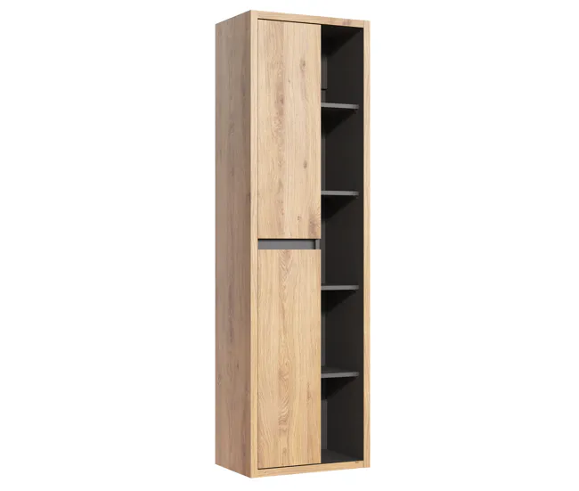 Armario Alto DEVON HC50 2D 50x33x170 Beige