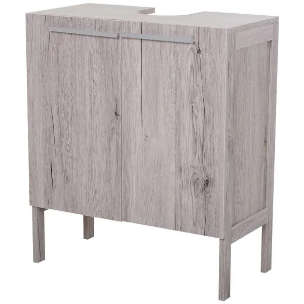 Armario bajo para lavabo Kleankin 2 puertas original 70x60x30 cm