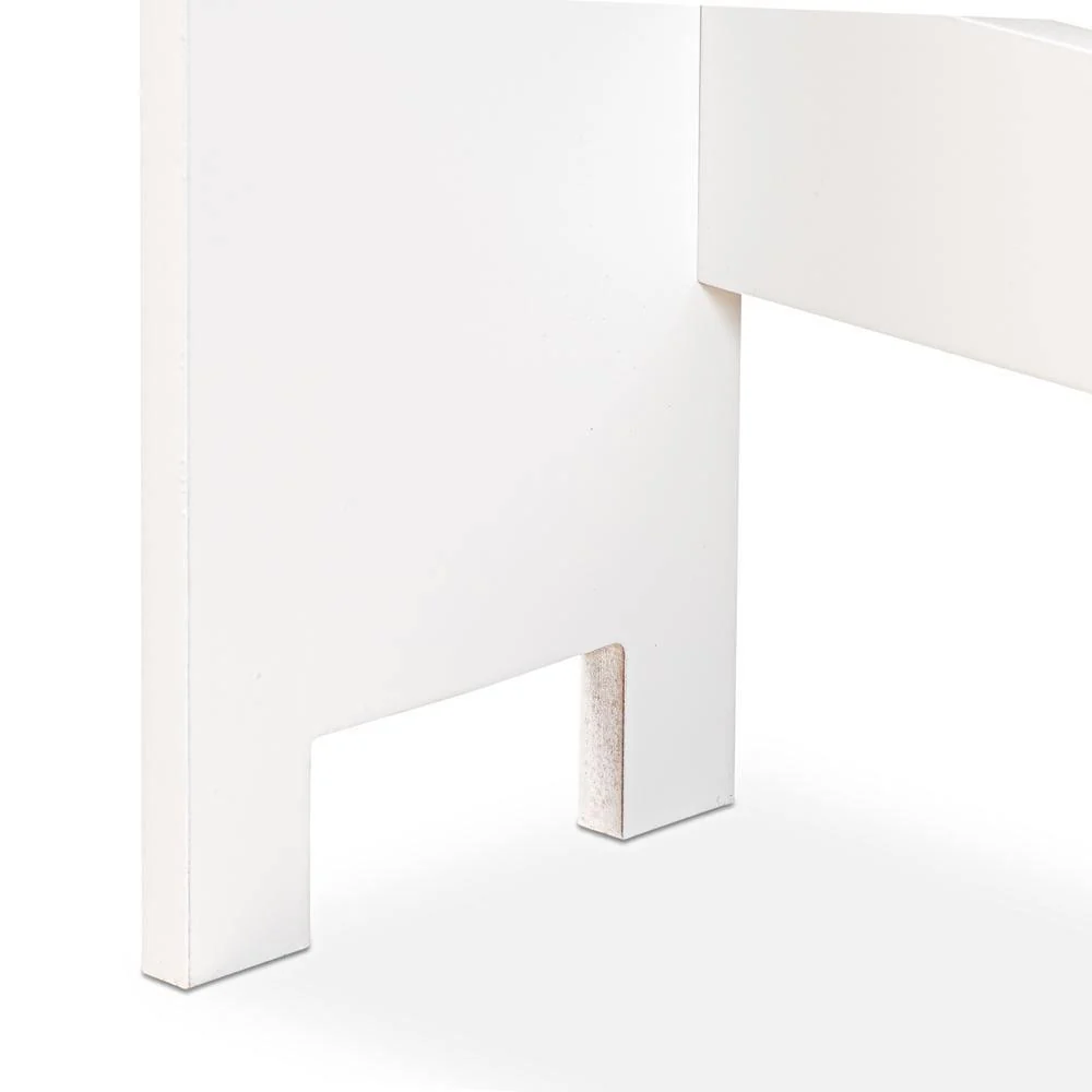 Banqueta de Baño Gabinete de almacenamiento para baño sobre el inodoro de madera con acabado blanco innovador y contemporá...