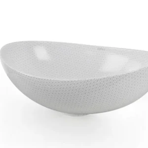 Lavabo sobre encimera Begursa blanco estampado Bathco 8336/77 para Baño Completo