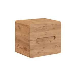 Mueble bajo lavabo 60cm encimera Arun Madera en Blanco Brillante