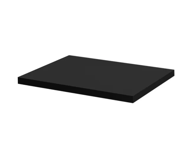 Mueble bajo lavabo Newport con 2 puertas 50x60x40 cm - Efecto Roble/Negro