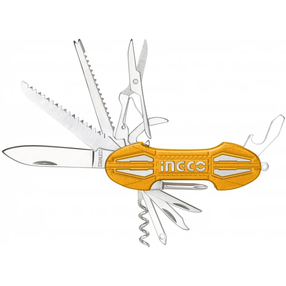 NAVAJA MULTIUSOS CON 15 FUNCIONES INGCO HMFK8158