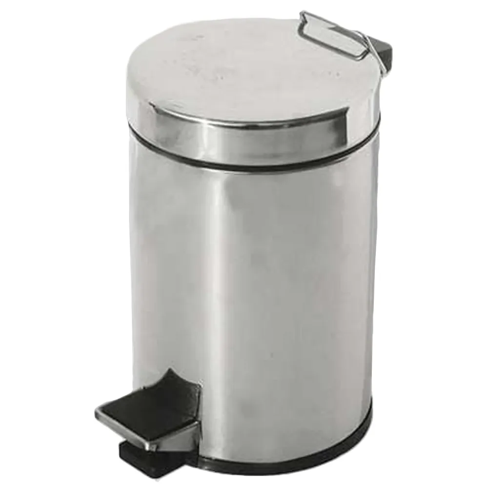 Pattumiera portarifiuti modello Laika Acciaio Inox da 20 lt - Cromato