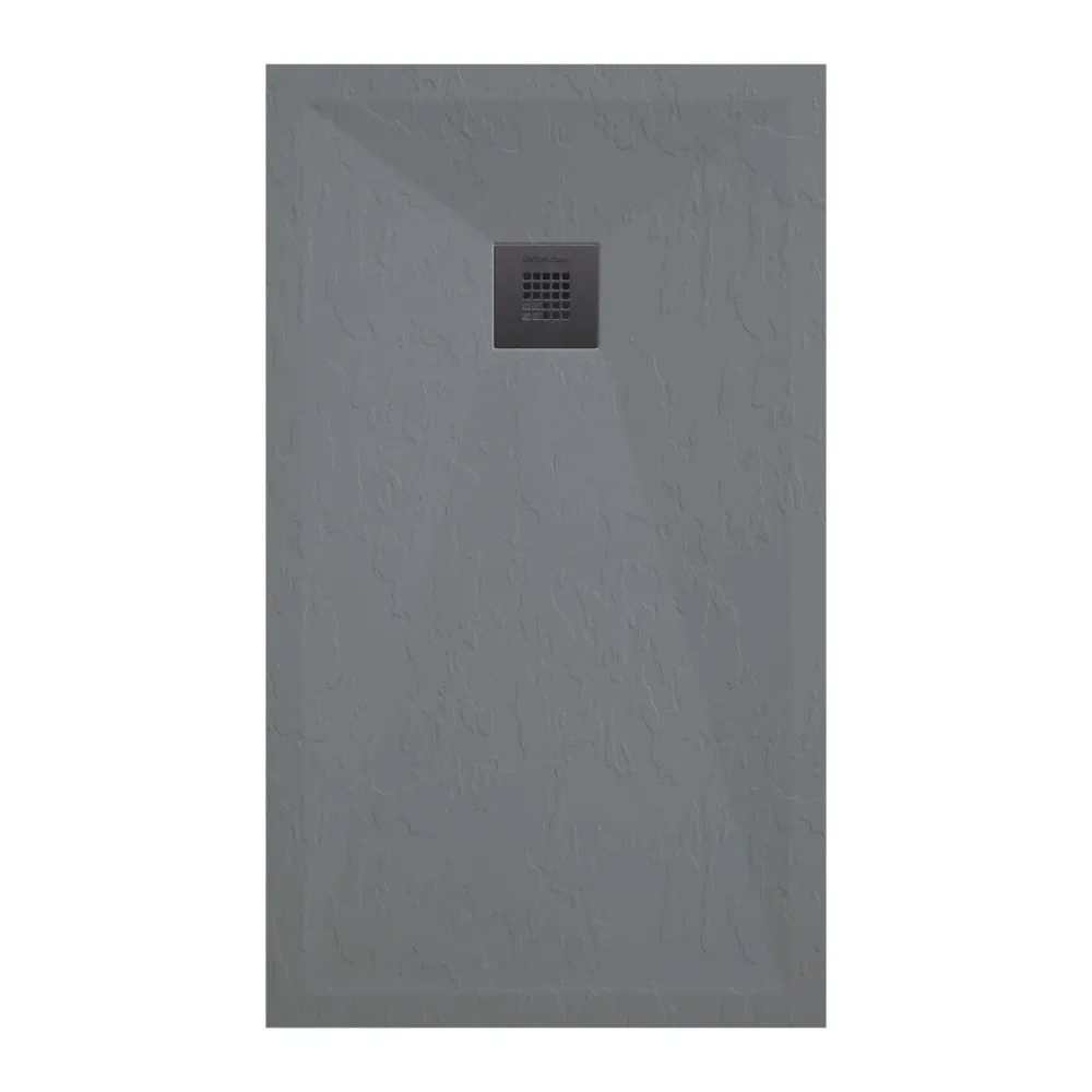 Piatto doccia resina modello Plus 80x170cm grigio ardesia