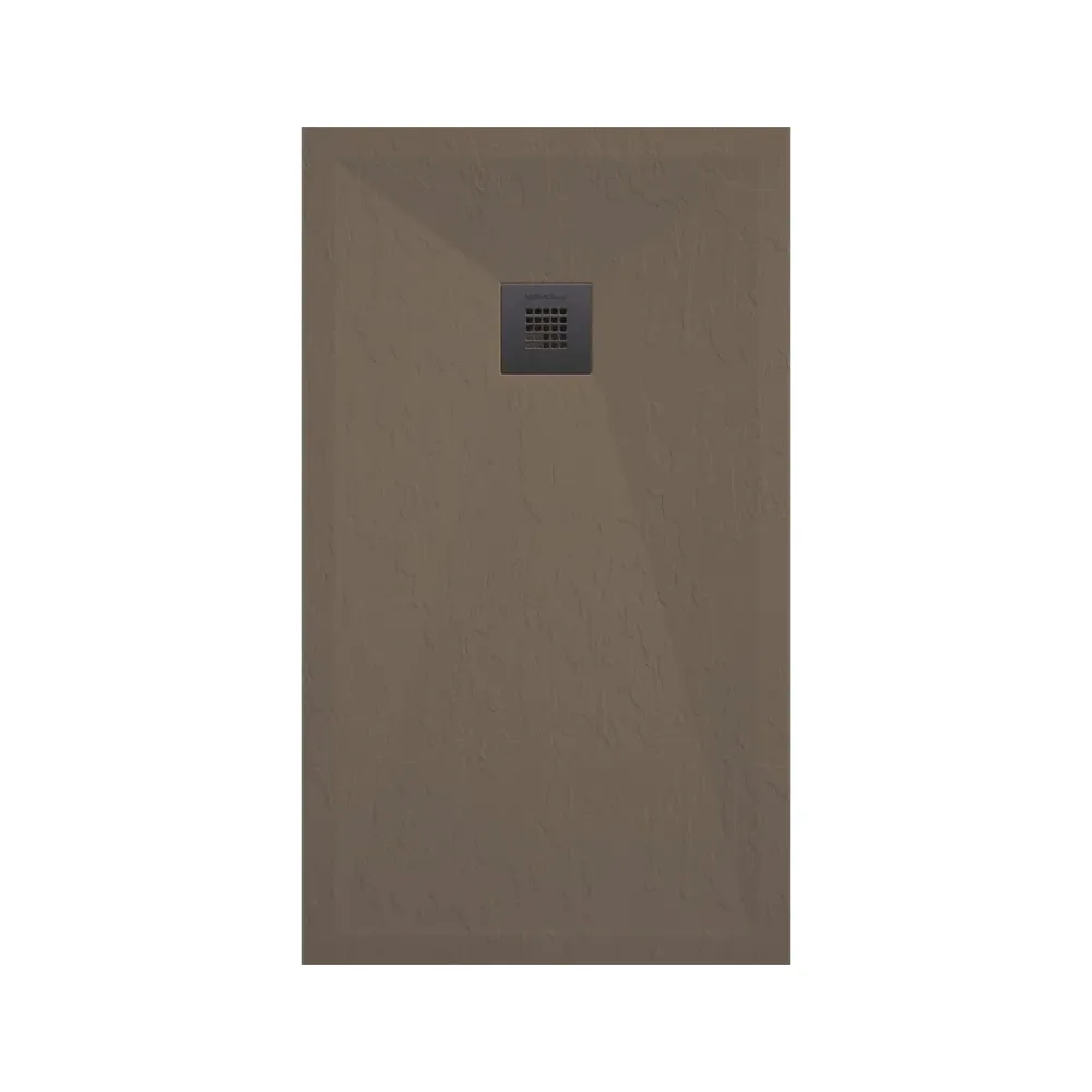 Piatto doccia resina modello Plus 80x200cm taupe ardesia