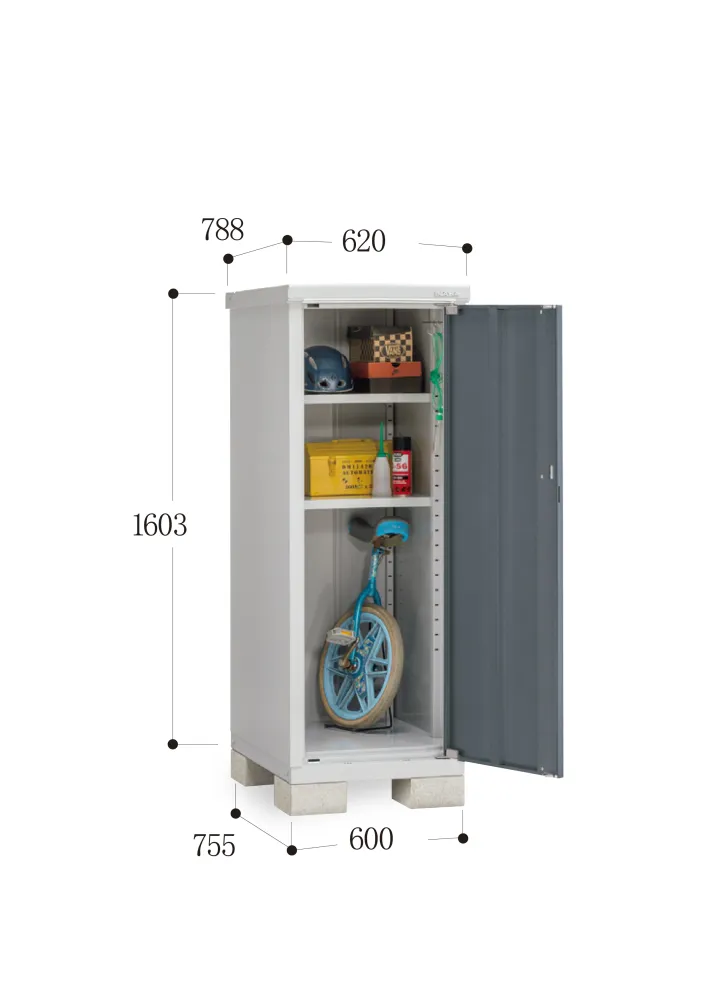 *Pre-order* Inaba Outdoor Storage BJX-067D (W620XD788XH1603mm) 0.783m3