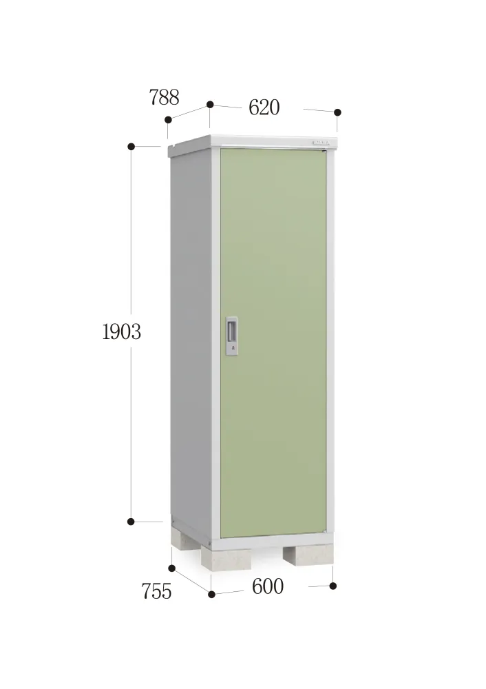 *Pre-order* Inaba Outdoor Storage BJX-067E (W620XD788XH1903mm) 0.93m3