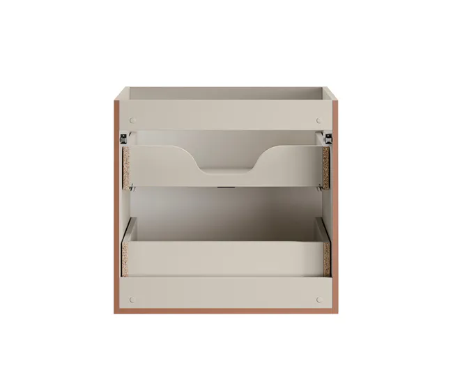 Resistente la Humedad Mueble bajo lavabo 140cm 3 compartimientos Alba Cachemira