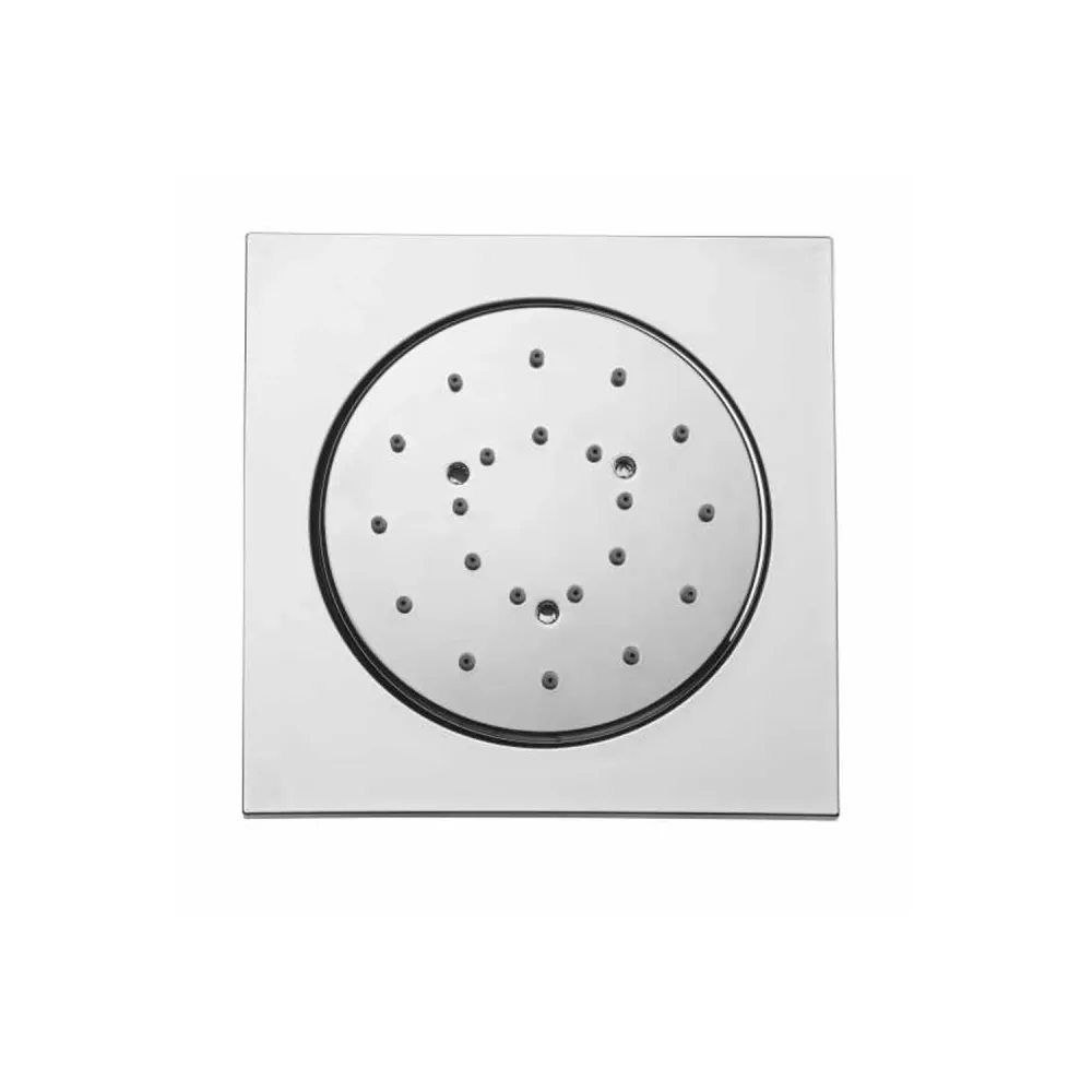 Gancho de Ducha Soffione de ducha ABS autolimpiante y orientable Bossini Tondo diámetro 100 mm