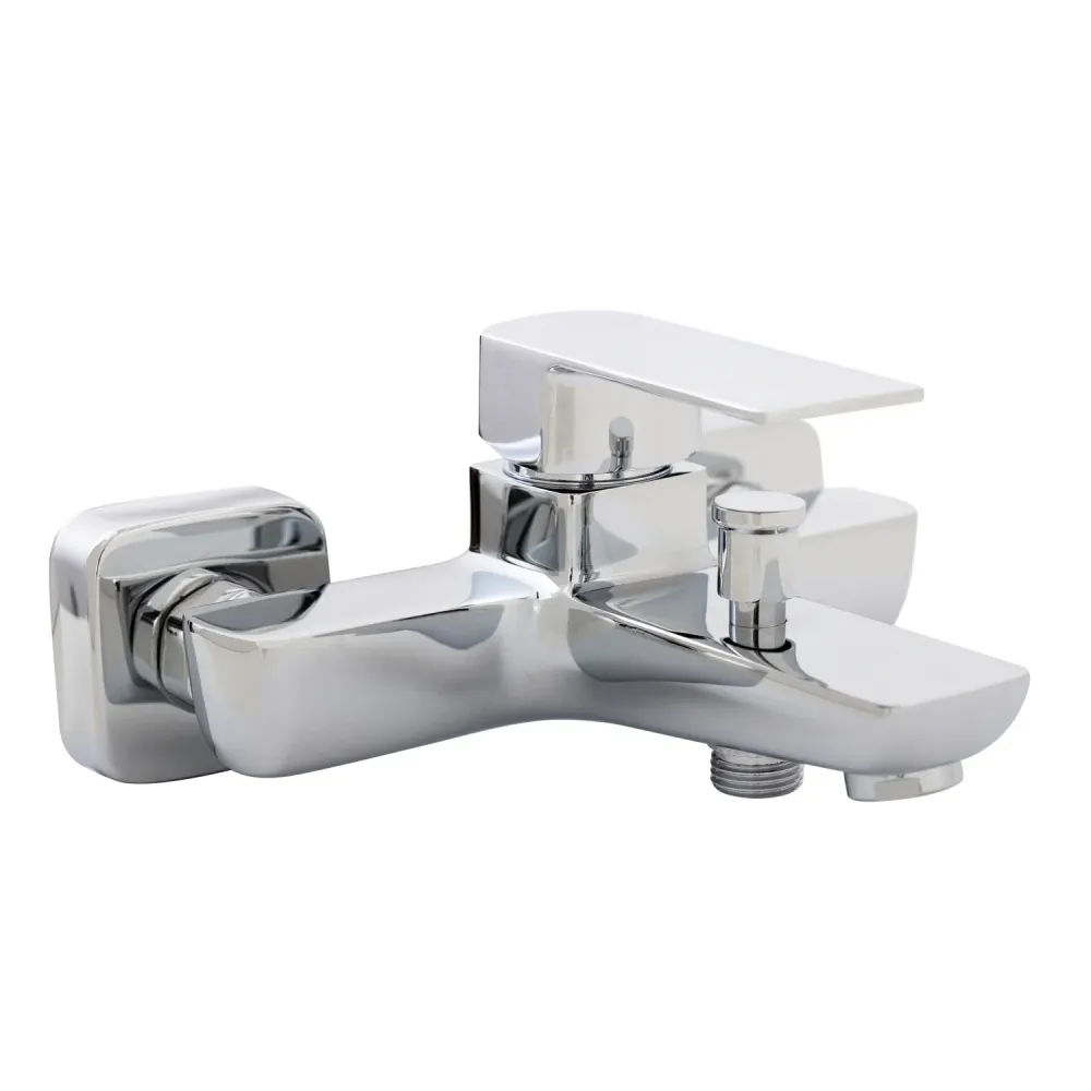 Colgador de Toallas Composizione di miscelatori per lavabo incasso, bidet e vasca Fire ottone cromato