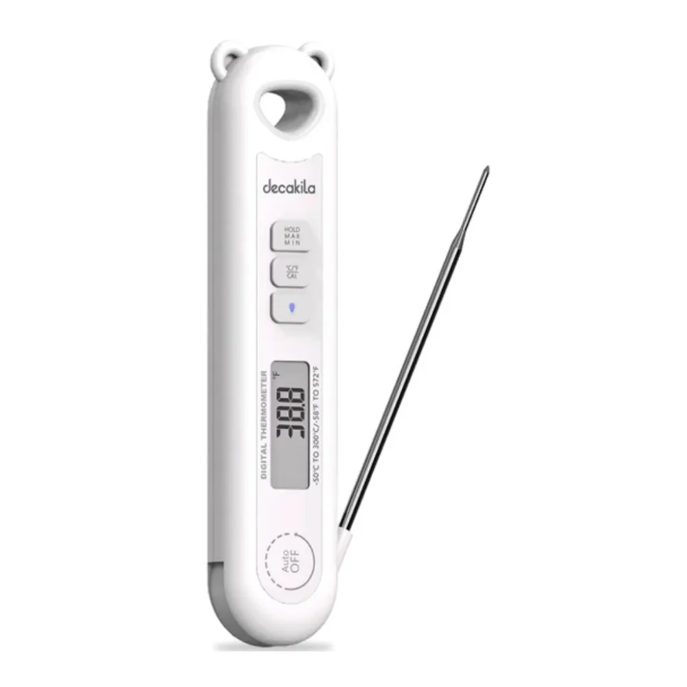 Colgador de Toallas KMTT061W TERMOMETRO D/CARNE °C/°F 50°C/300°C BAT CR2302 DECAKILA