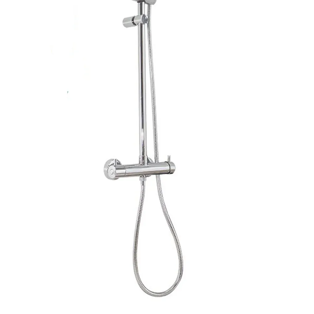 Colonna doccia 2,4cm ottone con soffione Chelsea e termostatico TM3C