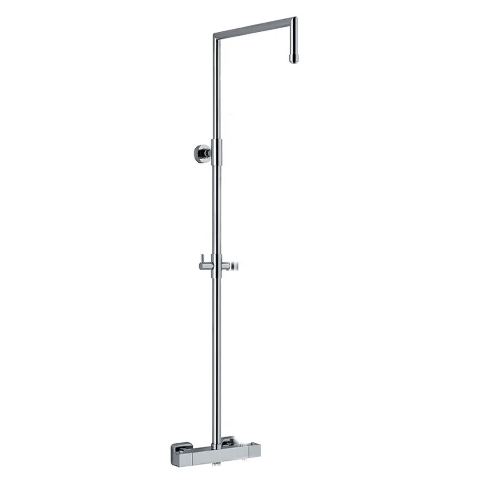 Colonna doccia tonda 2,4cm ottone con termostatico TM1Q