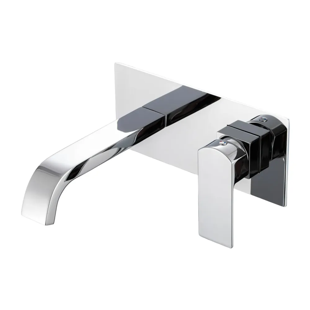 Coppia di miscelatori per lavabo incasso e bidet serie Fire ottone cromato para Baño Moderno