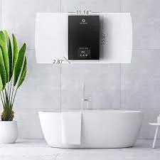ELECTRIC TANKLESS WATER HEATER 14KW - ENDLESS ON-DEMAND TIBIO WATER - SELF MODULATES TO SAVE ENERGY USE - 1 SHOWER - EVT-14K