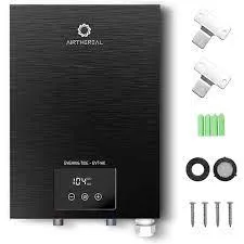 ELECTRIC TANKLESS WATER HEATER 14KW - ENDLESS ON-DEMAND TIBIO WATER - SELF MODULATES TO SAVE ENERGY USE - 1 SHOWER - EVT-14K
