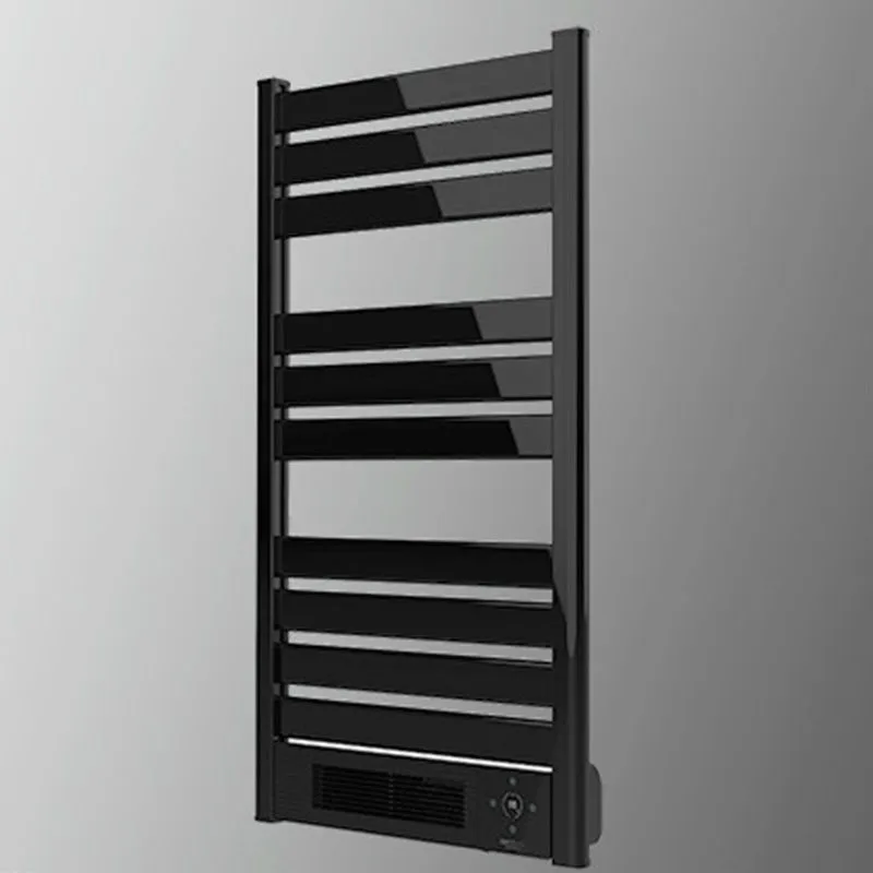 Gancho de Ducha Toallero eléctrico con calefactor cerámico Ready Warm 9790 Loza Towel Cecotec 2000W negro
