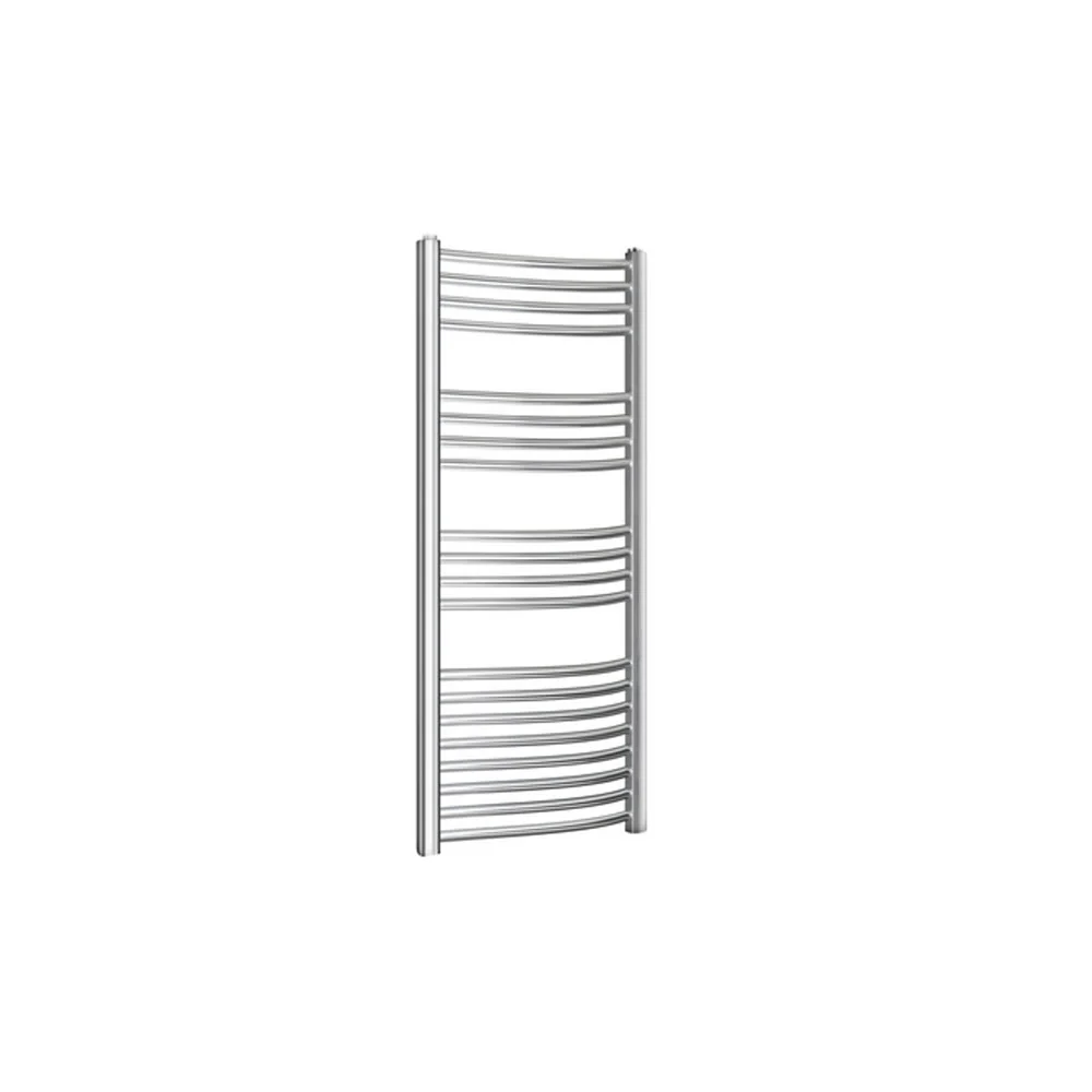 Jabonera de Pared Termoarredo bagno linea Kalura cromato curvo h. 800 interasse 400 mm