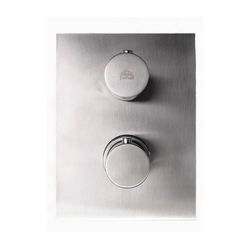 Miscelatore doccia termostatico ad incasso serie Light modello LIQ519ST/M acerado looking Paffoni