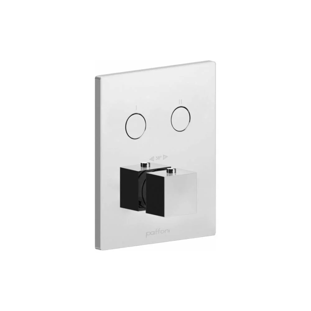 Miscelatore incasso doccia termostatico serie Manejable Box modello CPT518CR cromo Paffoni