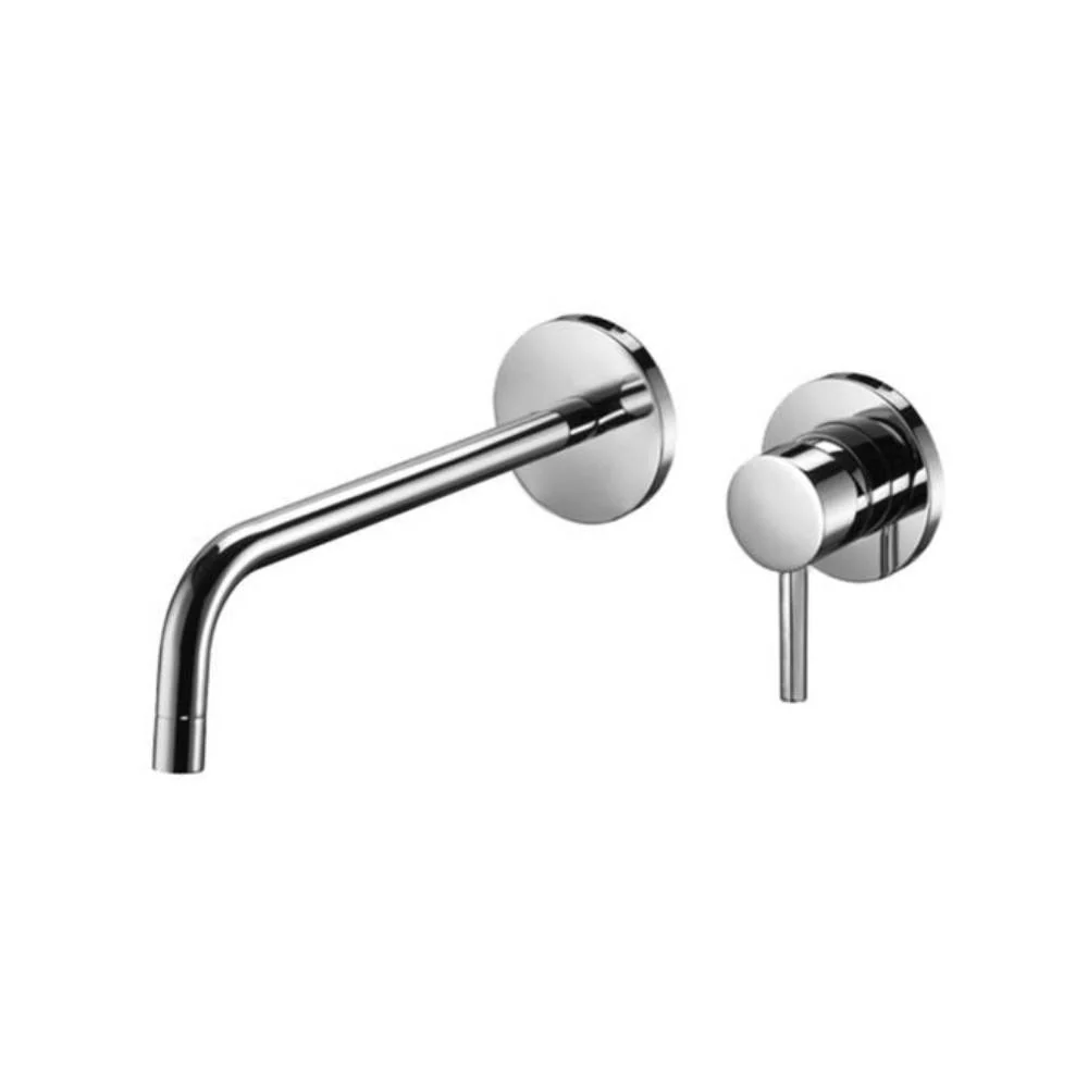 Miscelatore lavabo muro ad incasso serie Birillo modello BI106CR70 cromato Paffoni