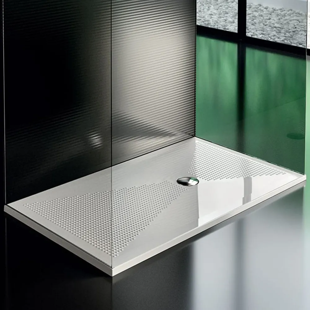Piatto doccia ceramica cm 70x90 h3 modello Up di Althea - Bianco Lucido