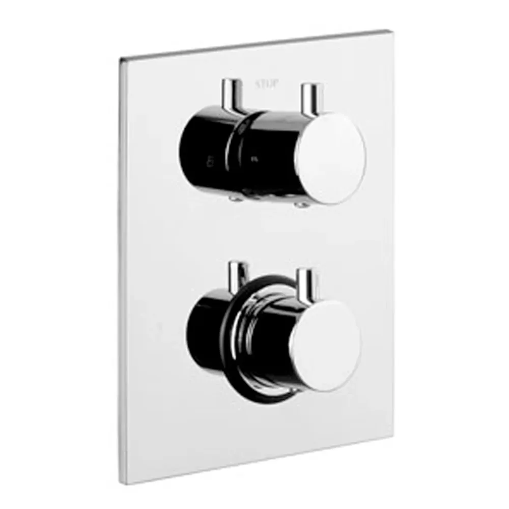 Portarrollos de Toilet Miscelatore termostatico incasso doccia 3 uscite Paffoni Light con piastra acciaio Inox