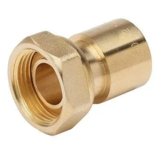 Raccord 2 pièces e 20x27 cu 22 (2) NF Réf. 0390422 BANIDES