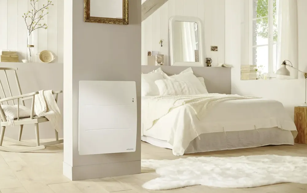 Radiateur électrique AGILIA 1500 W connecté blanc Atlantic 503115