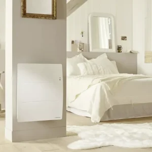 Radiateur électrique AGILIA 750 W connecté blanc Atlantic 503107