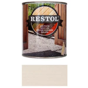 RESTOL HOUTOLIE PARELWIT (1 liter)